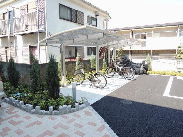 セジュールラフィネのその他共用部分|駐輪場有り【セジュールラフィネ】