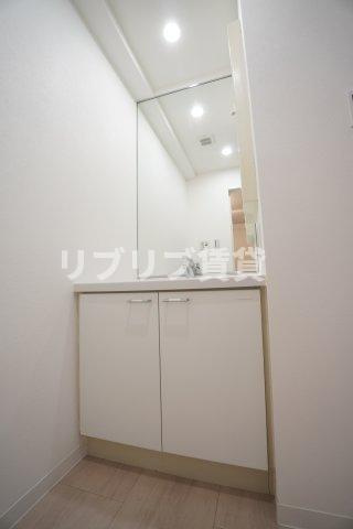 ウィルテラス千葉中央の洗面所