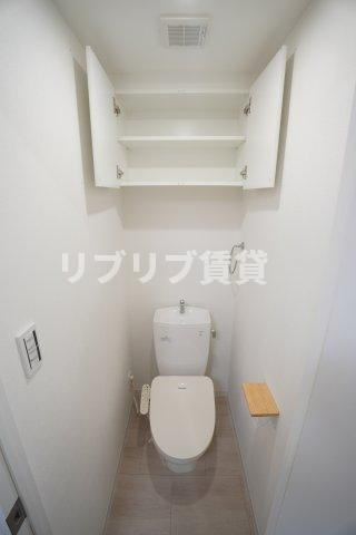 ウィルテラス千葉中央のトイレ
