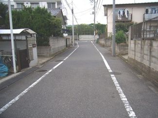 【前面道路含む現地写真】 | 世田谷区桜丘3丁目売地5130万円前面道路