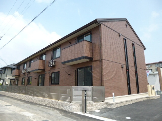 倉敷市安江のアパートの外観