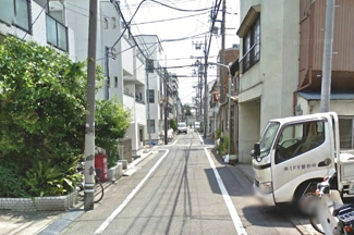 【前面道路含む現地写真】 | 品川区西品川1丁目新築一戸建て5880万円前面道路1