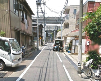 【前面道路含む現地写真】 | 品川区西品川1丁目新築一戸建て5880万円前面道路2