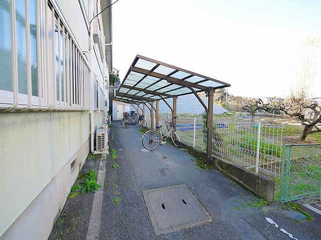 ピノハイツのその他共用部分|自転車置き場です
