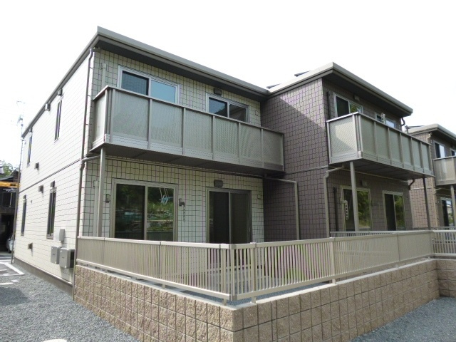 倉敷市藤戸町天城のアパートの外観