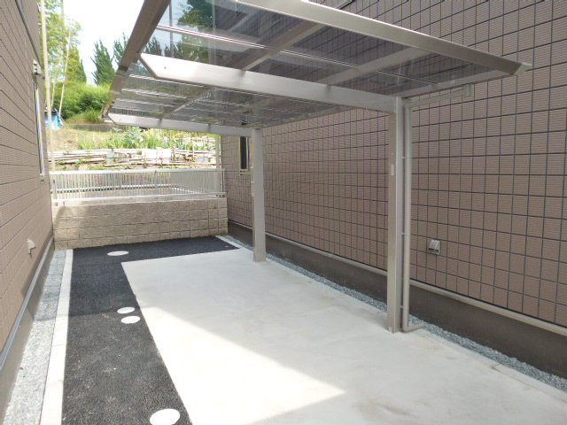 倉敷市藤戸町天城のアパートのその他共用部分|駐輪場