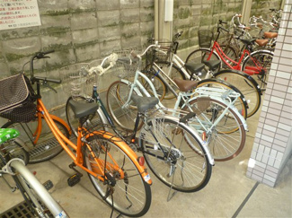 【駐車場】 | 敷地内駐輪場