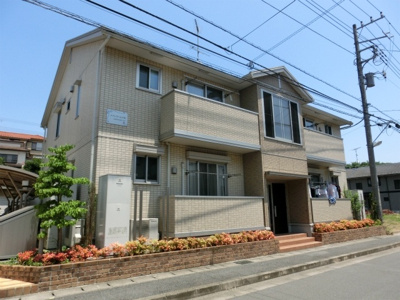 【外観】 | メゾンゴールド３ | メゾンゴールドⅢ　軽量鉄骨造2階建