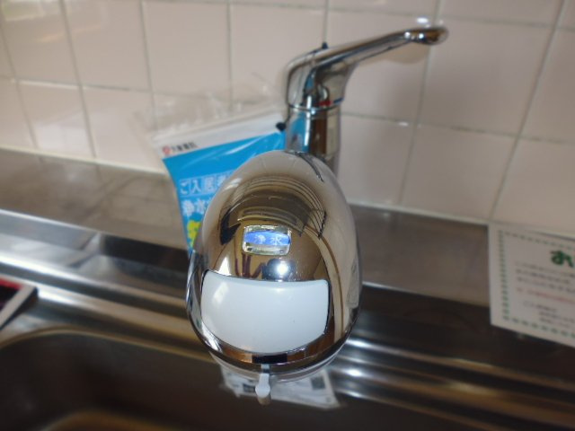 クレストール夏澤Ｂのキッチン|浄水器対応水栓