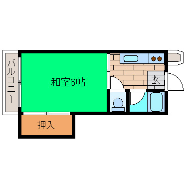 【間取り】 | 山本ハイツ