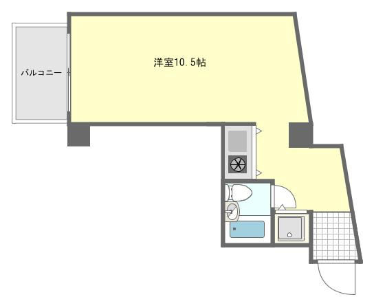 【間取り】 | 朝日プラザ新神戸