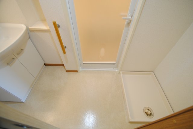 久留米市東合川５丁目の賃貸マンションの洗面所