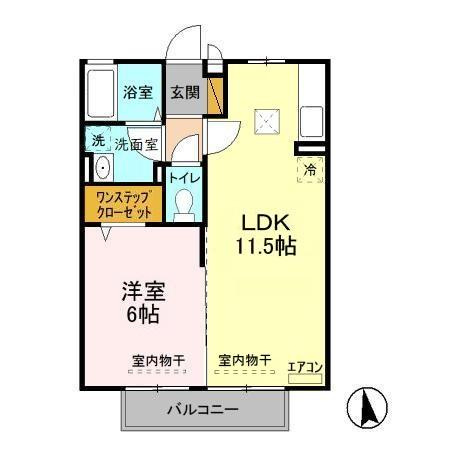 アルティスタBの間取り