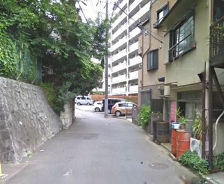 【前面道路含む現地写真】 | 大田区南馬込1丁目売地2000万円前面道路2