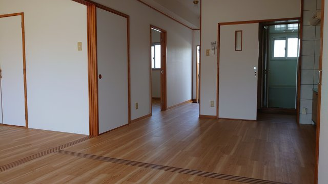 ライフマンションの居間・リビング
