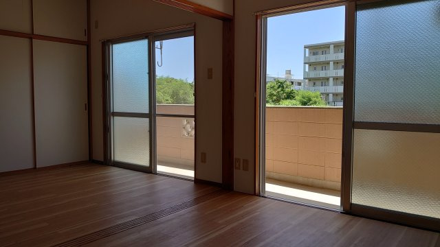 ライフマンションの居間・リビング
