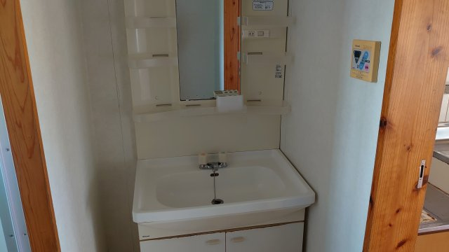 ライフマンションの洗面所