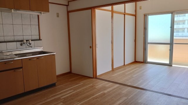 ライフマンションの居間・リビング