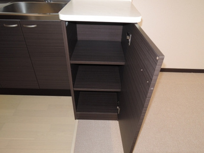 【収納】 | レオネクストリバーサイド柏原 | ☆カウンター下収納☆