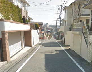 【前面道路含む現地写真】 | 世田谷区奥沢1丁目売地8600万円前面道路2