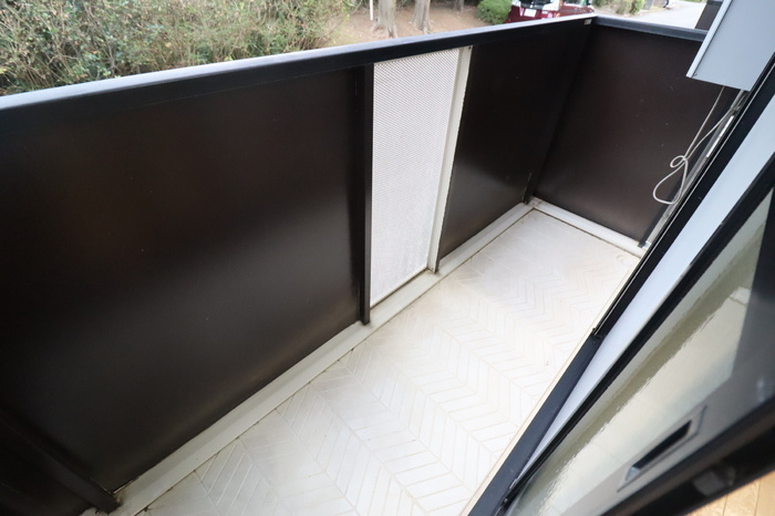 メゾン森Ⅹのバルコニー