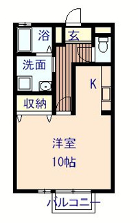 【間取り】 | セジュール藤井 B棟