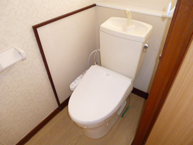野田マンションＣのトイレ|ウォシュレット