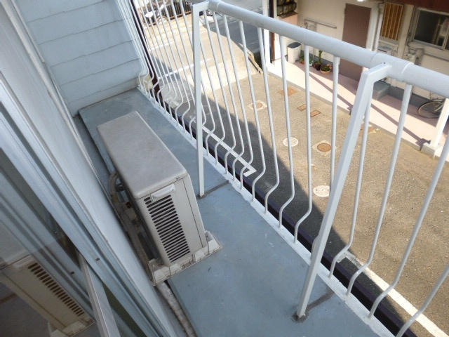 野田マンションＣのバルコニー