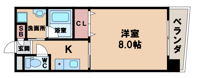 【間取り】 | CITY SPIRE美章園