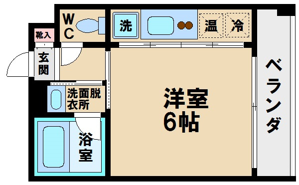 【間取り】 | ファイブコート阪南町