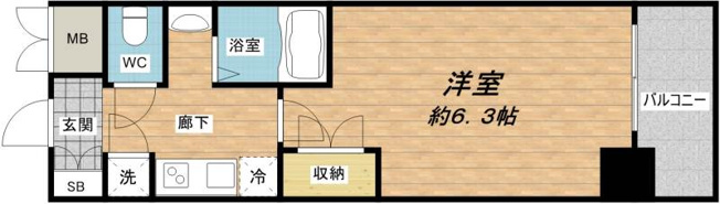 【間取り】 | ジュネーゼグラン東梅田