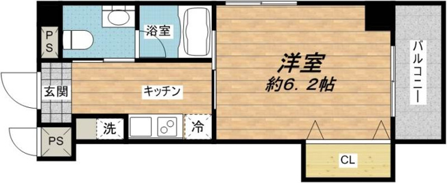 【間取り】 | ワイズコート難波ウェスト