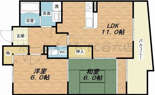 【間取り】 | フレアコート京橋