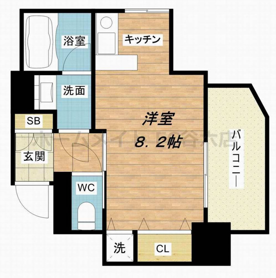 【間取り】 | クレイドル上町Ⅱ