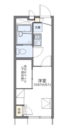 【間取り】 | フローラ東葛西