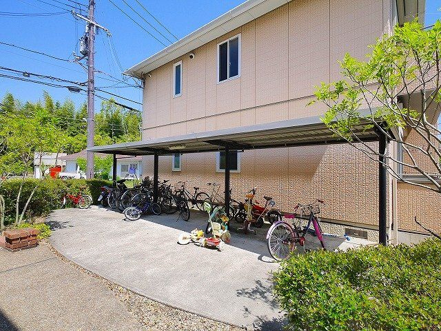 クレストタウンBのその他共用部分|駐輪場