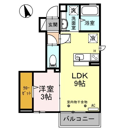 ファミィーユKの間取り