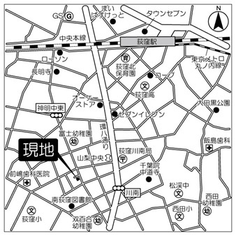 【地図】 | ワルト荻窪 | ワルト荻窪