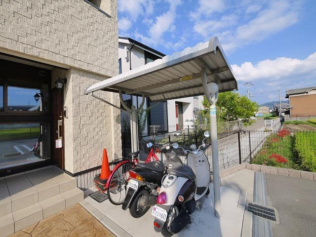 Ｍコートのその他共用部分|駐輪場です