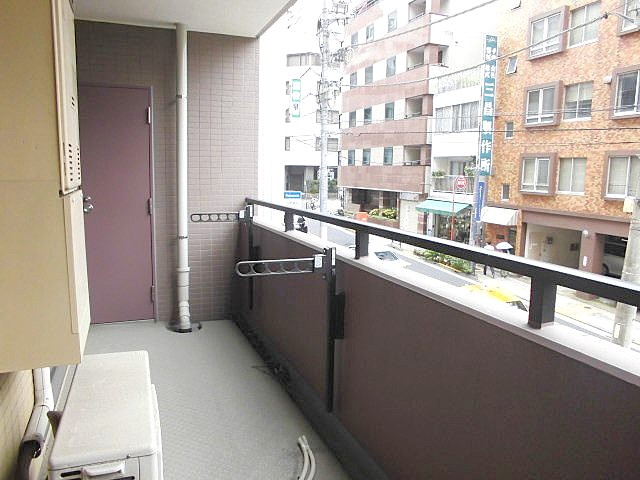 文京区本郷３丁目の賃貸マンションのバルコニー|バルコニー