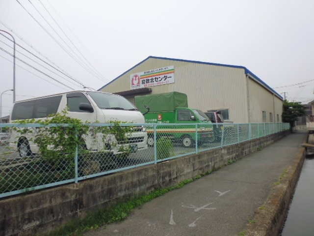 倉敷市安江の倉庫の外観