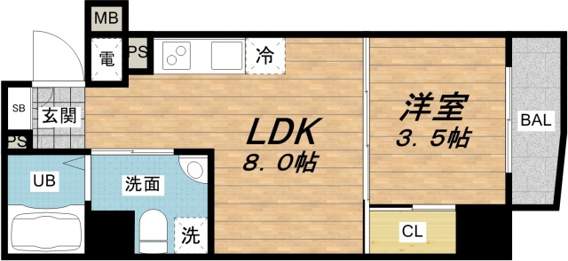 【間取り】 | セレニテ上町台