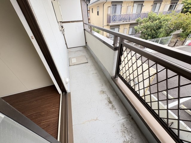 山内ビルのバルコニー