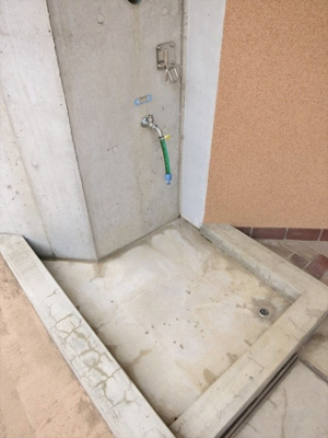 【その他共用部分】 | ノートンハウス | ワンちゃんの足洗い場