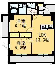 ラフィーネコートの間取り