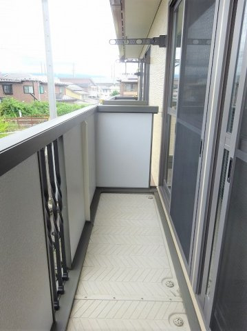ヴィラけやき3のバルコニー