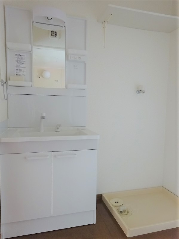 ヴィラけやき3の洗面所