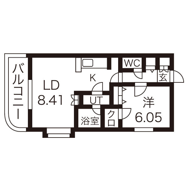ブランポミエの間取り