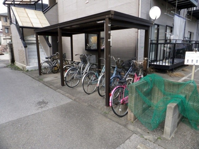 【その他共用部分】 | コーポコスモス | 駐輪場