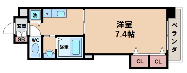 【間取り】 | アンソレイユ天王寺北